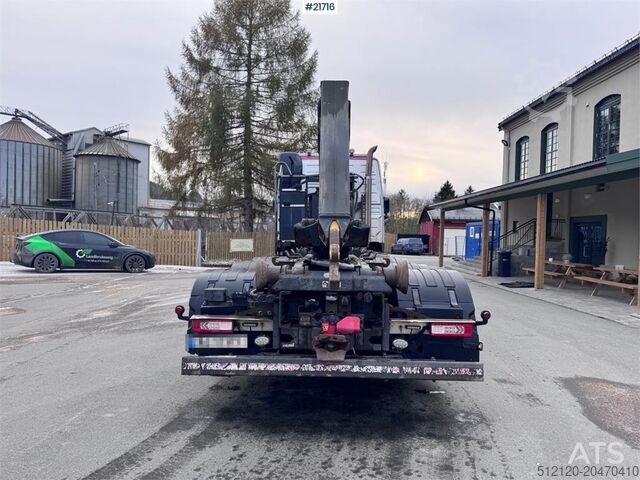 System för krokarm Volvo FMX 540 Krokbil - HIAB 24T Krok - Tridem