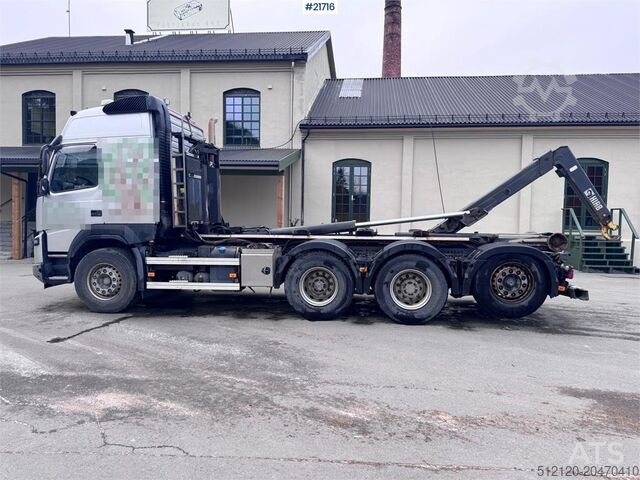 System för krokarm Volvo FMX 540 Krokbil - HIAB 24T Krok - Tridem