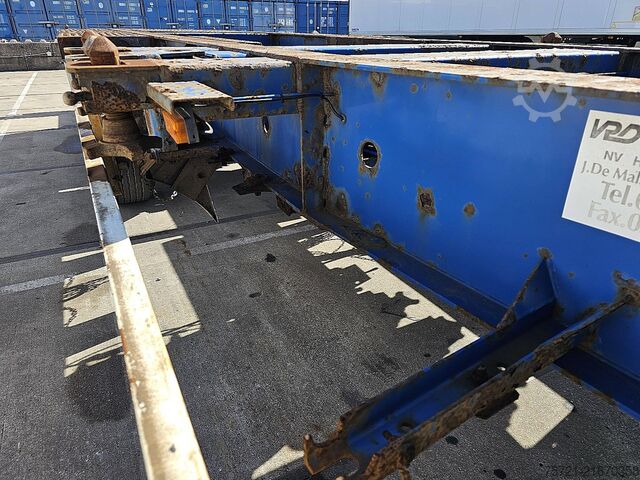 Container transportation KRONE SD-27-FL