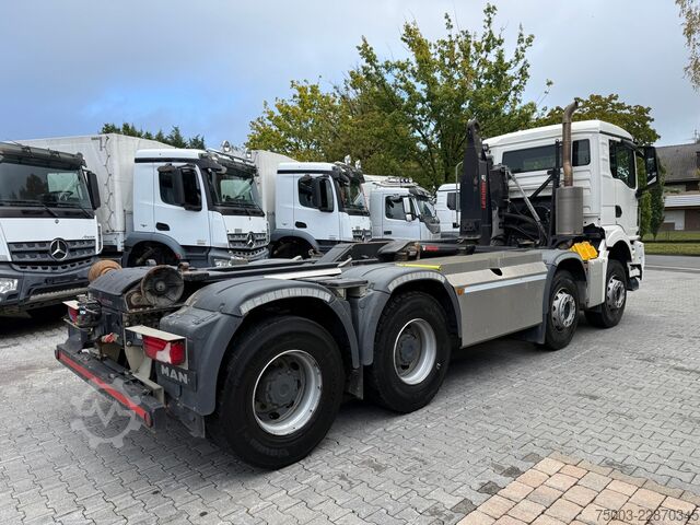 Kiepwagen MAN TGS 35.470 8X4 BB Haken Multilift