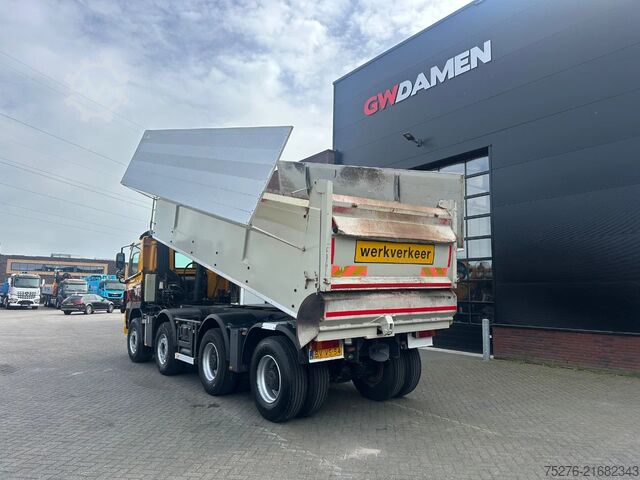 Kipper Ginaf X 4241 S 8x4  Achteroverkipper 22.5 m3 Euro 5
