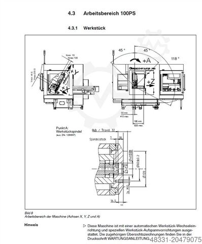 Gear shaving machine GLEASON 100PS