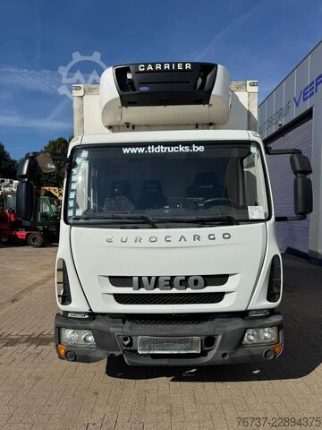 Gekoeld/bevroren transport Iveco Eurocargo **75E18-EURO5-BELGIAN TRUCK**