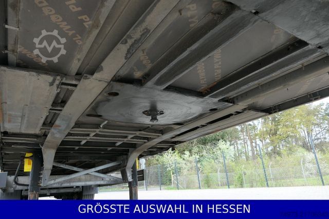 Auflieger mit Pritsche & Plane SCHMITZ CARGOBULL Mega Varios 3,05m Innen neue Plane ¤395.-mt