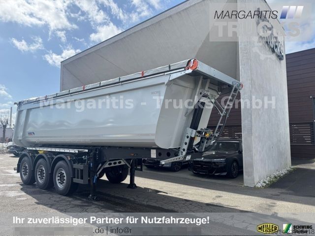 Kippers oplegger SCHMITZ CARGOBULL SKI 24SL 7.2- 28.2m3/ne/Liftachse/LED