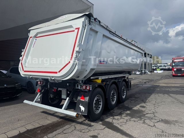 Kippers oplegger SCHMITZ CARGOBULL SKI 24SL 7.2- 28.2m3/ne/Liftachse/LED