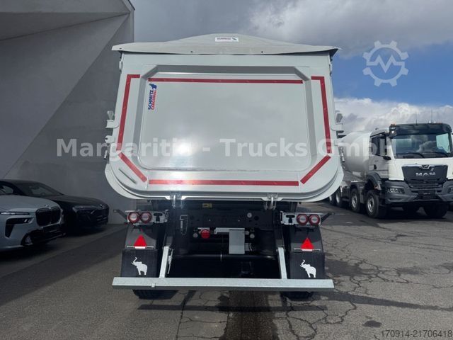 Kippers oplegger SCHMITZ CARGOBULL SKI 24SL 7.2- 28.2m3/ne/Liftachse/LED