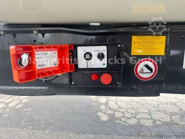 Kippers oplegger SCHMITZ CARGOBULL SKI 24SL 7.2- 28.2m3/ne/Liftachse/LED