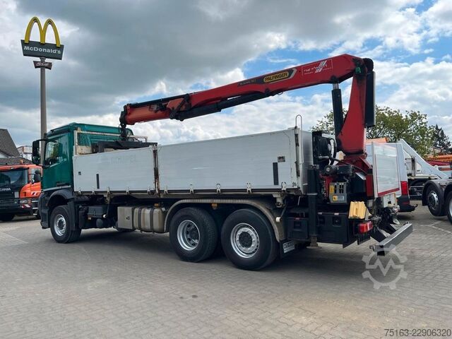 Γερανός τοποθετημένος σε φορτηγό MERCEDES-BENZ Arocs 2648 6x2 3-Achs Kipper Heckkran Funk
