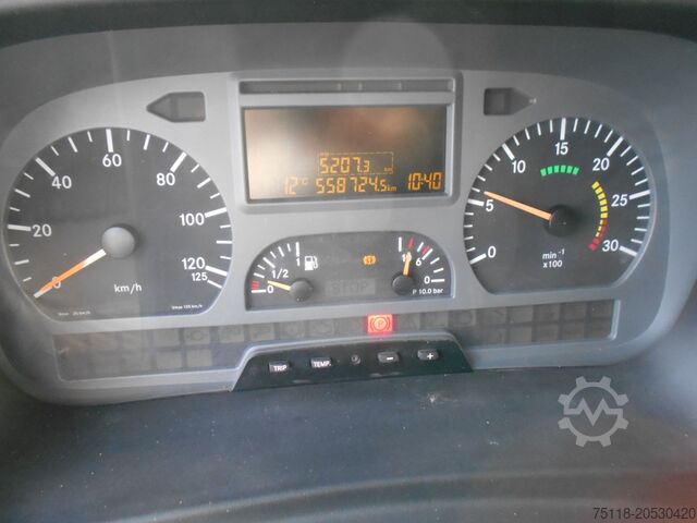 Autocarro con pianale e telone Mercedes-Benz Atego 1218