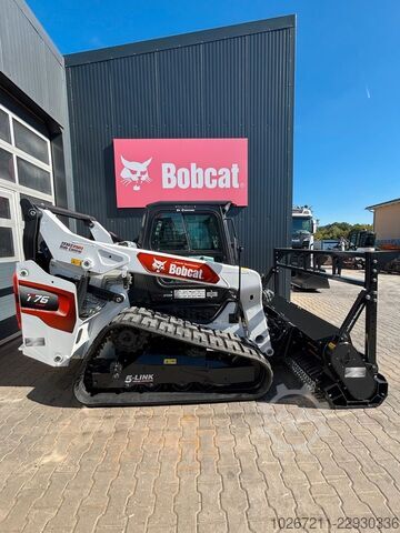 Straßenwalze BOBCAT T 76 Raupe mit Forstmulcher