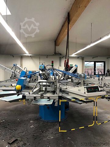 Carusel de serigrafie Schenk Spider EX 9/12er