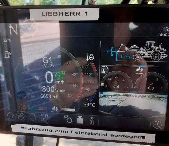 Utovarivač na točkovima LIEBHERR L 546 kein 524 538 542 550 schöne Maschine