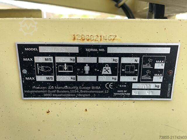 Stół podnoszący nożycowy JLG 2646ES (10m)