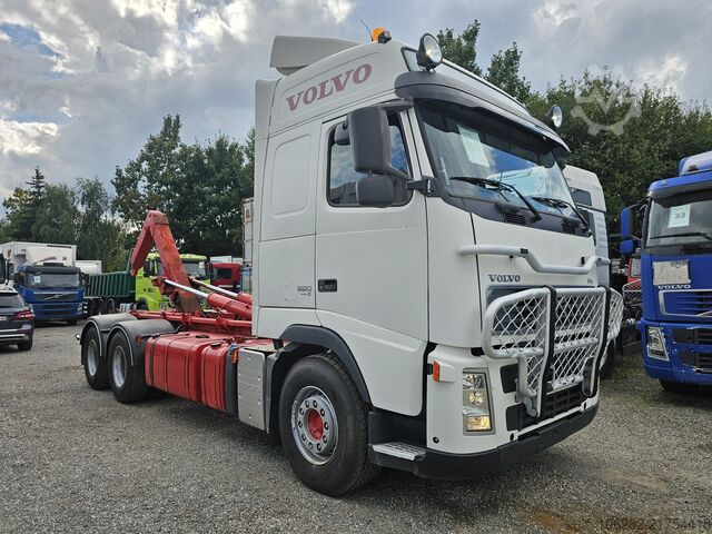 Kroghejselastbil Volvo FH520 6x4 Multilift SAWO 20T