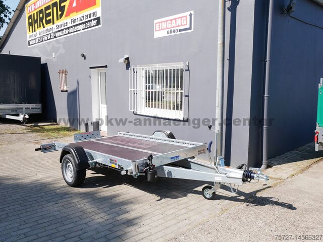 Motorradanhänger STEMA STEMA WOM XT 1300kg 251x153x45cm Absenka