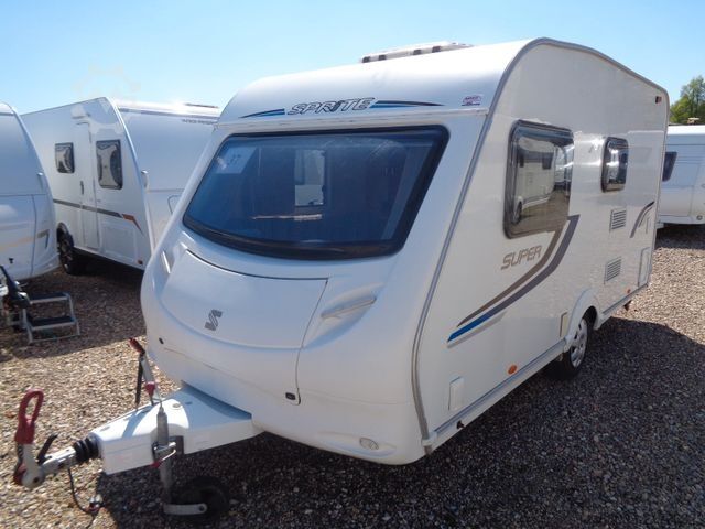 Husvagn SPRITE Super 420 CT*Mover*Vorzelt*Fahrradträger*Heckbad