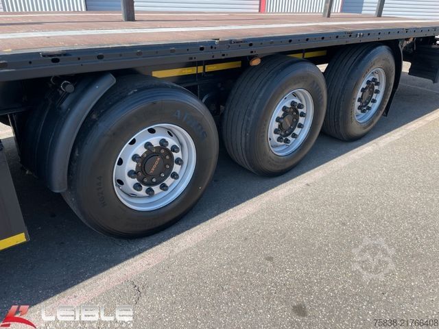 Lesnický návěs na klády KÖGEL S24-1 Plateau Rungen *Liftachse*Palettenkasten