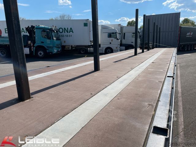 Lesnický návěs na klády KÖGEL S24-1 Plateau Rungen *Liftachse*Palettenkasten