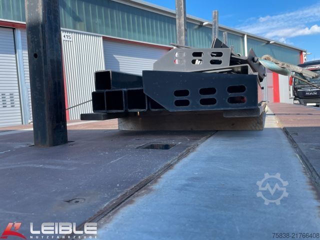 Lesnický návěs na klády KÖGEL S24-1 Plateau Rungen *Liftachse*Palettenkasten