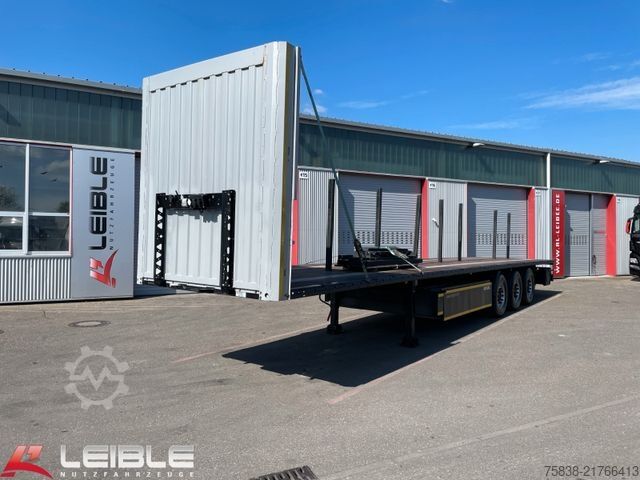 Çalışma platformlu yarı römork KÖGEL S24-1 Plateau Rungen *Liftachse*Palettenkasten