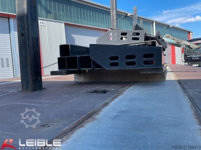 Çalışma platformlu yarı römork KÖGEL S24-1 Plateau Rungen *Liftachse*Palettenkasten