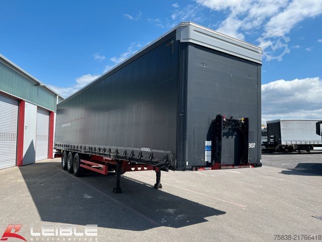 Åben sættevogn med presenning KÖGEL SN24*Standard Tautliner*SAF*Reifen 100%*