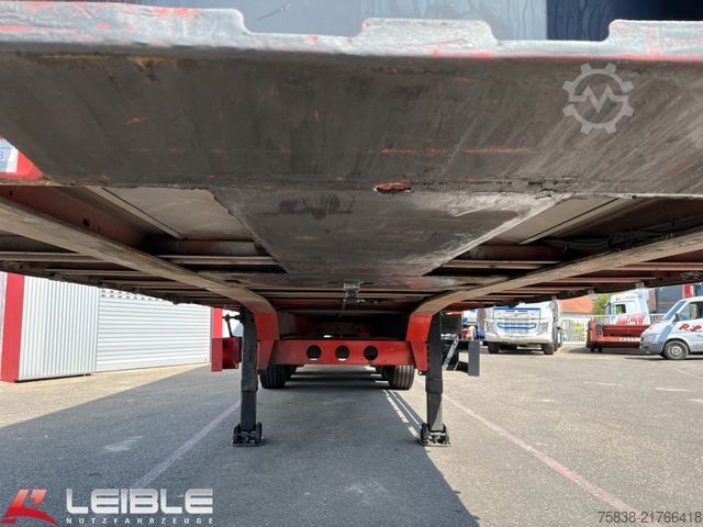 Åben sættevogn med presenning KÖGEL SN24*Standard Tautliner*SAF*Reifen 100%*