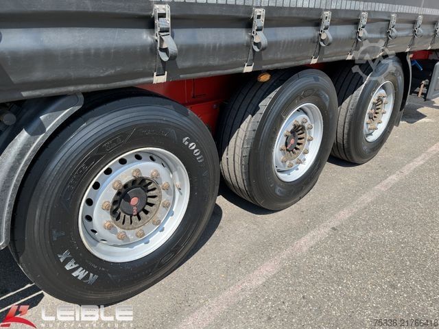 Åben sættevogn med presenning KÖGEL SN24*Standard Tautliner*SAF*Reifen 100%*