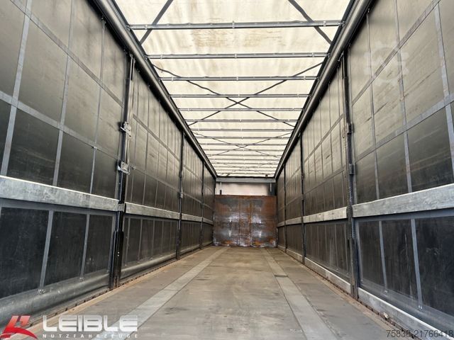 Åben sættevogn med presenning KÖGEL SN24*Standard Tautliner*SAF*Reifen 100%*