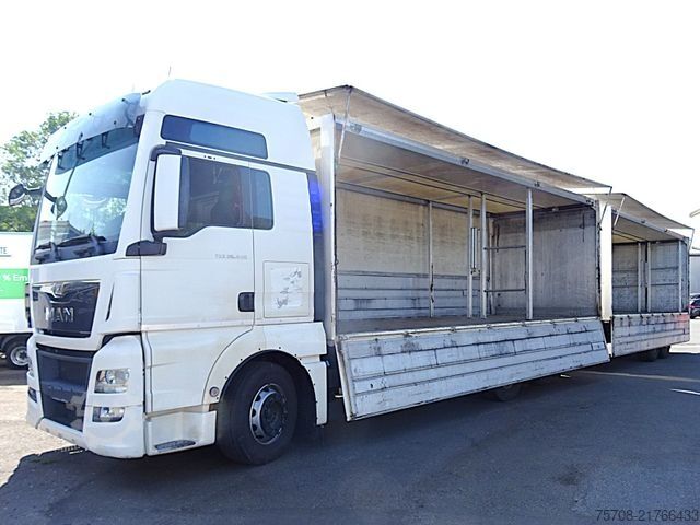 Drankentruck MAN 26.440 TGX*7,7m Schwenkwand*ATM 38 tkm*LBW*Retar