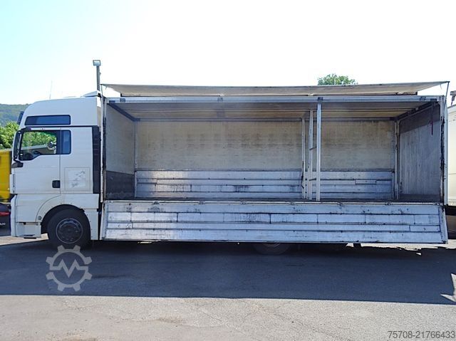 Drankentruck MAN 26.440 TGX*7,7m Schwenkwand*ATM 38 tkm*LBW*Retar