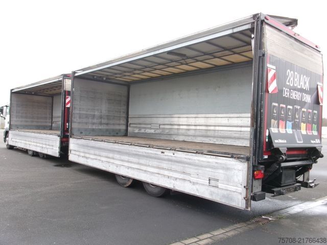 Camião de bebidas MAN 26.460 TGS*kpl. Zug*2x 2,5to LBW*38Pal*Lift/Lenk