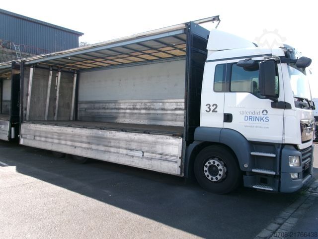 Camião de bebidas MAN 26.460 TGS*kpl. Zug*2x 2,5to LBW*38Pal*Lift/Lenk