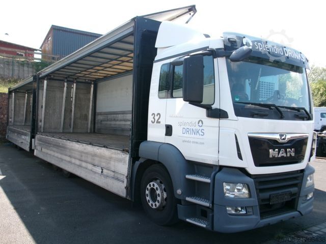 Camião de bebidas MAN 26.460 TGS*kpl. Zug*2x 2,5to LBW*38Pal*Lift/Lenk