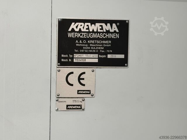 Tokarka CNC Krewema HFDM55 z osią C Krewema HFDM 55