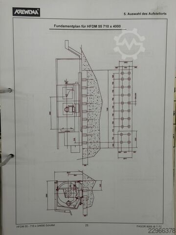 Torno CNC com eixo C Krewema HFDM55 Krewema HFDM 55