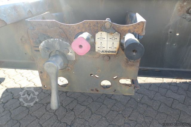 Wissellaadbak oplegger KRONE SD, Container-Chassis, Heckausschub, Luft-Lift
