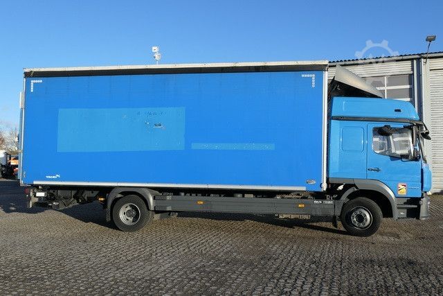 Ladbil med presenning MERCEDES-BENZ 1330 Atego 4x2, Schlafliege, LBW, AHK, Klima