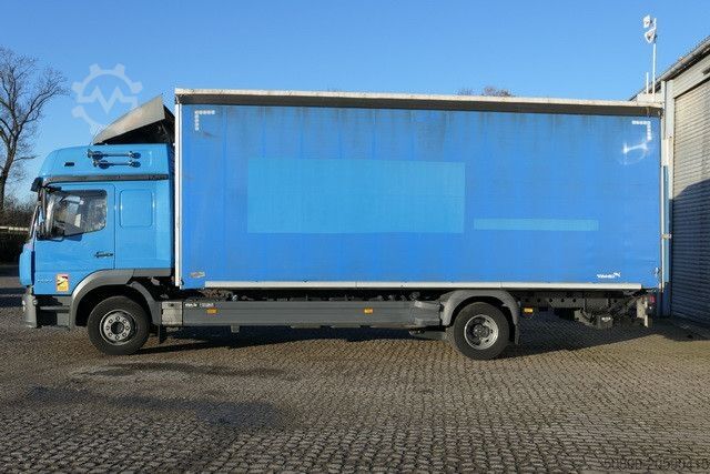 Ladbil med presenning MERCEDES-BENZ 1330 Atego 4x2, Schlafliege, LBW, AHK, Klima