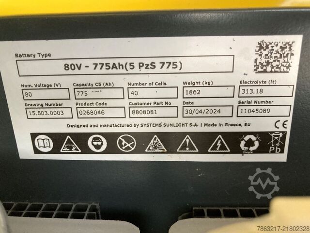 Electric 4-wheel forklift Hyster J 3.0 XN