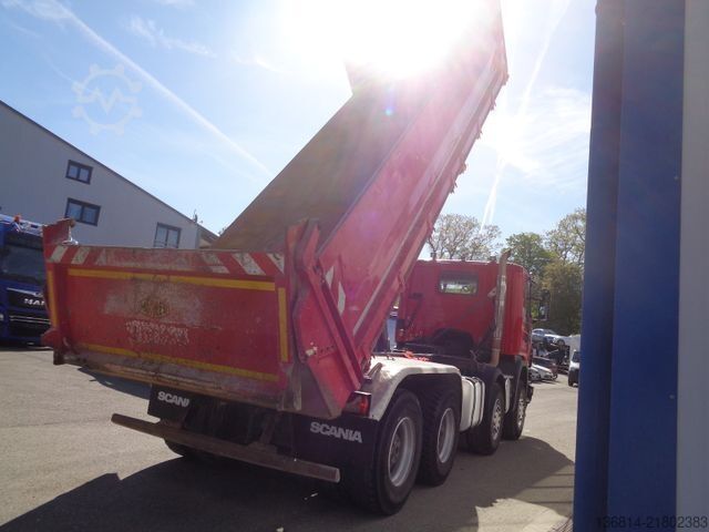 Camião basculante SCANIA G 440 BB 8x4 Meiller Bordmatik AHK Retarderr