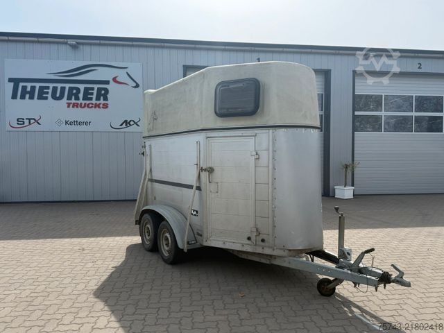 Pferdeanhänger BLOMERT Alu 2 Pferdeanhänger mit Aluboden