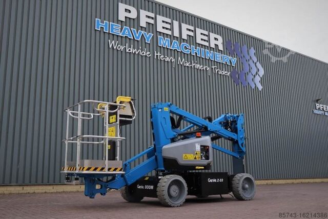 Articulated boom lift Genie Z33/18 New, Electric, 12m Working Height, 5.50m Re