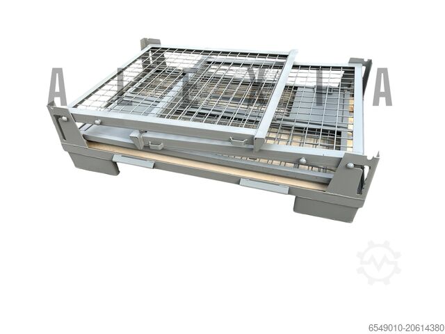 Letvana paleta Gitterbox Faltbar / Foldable gebraucht/used Renting possible