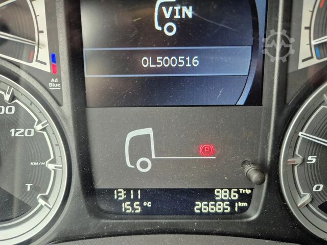 Gesloten bak DAF LF 230 FA