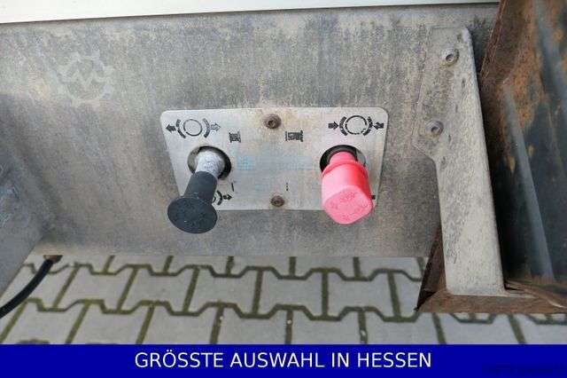 Remolque abierto con toldo ACKERMANN-FRUEHAUF Schiebeplane Bordwände 18 PAL  1,9t Leer