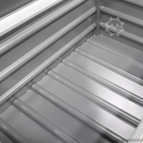 Gebrauchte Stapelboxen Stahl Anti-Diebstahl mit Deckel, L: 1200, B: 800, H: 670 (mm). Kruizinga 1021286S-DEK-GB