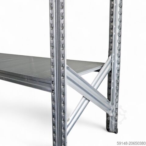 Gebruikte Legbordstelling legbordstelling 856 beginsectie - B:1275 x D:400 x H:1985mm - Kruizinga 98-553GB