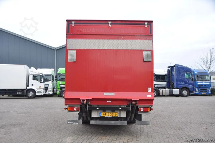 Koffer DAF LF 210 4X2 8 TONS  BOX + DHOLLANDIA